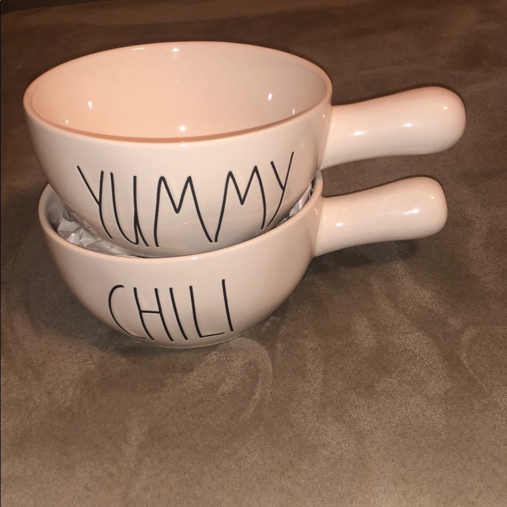 Rae Dunn Crock Bowls With Handle